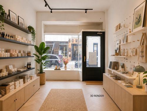                                         Rez-de-chaussée commercial à vendre à Jette, € 185.000
