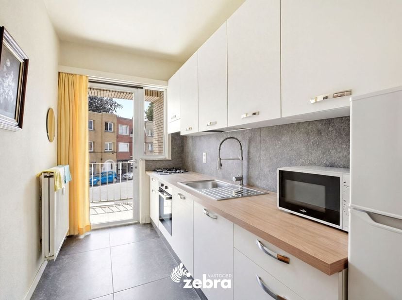 TROEVEN:<br />
<br />
	Verzorgd appartement<br />
	Nieuwe keuken en badkamer in 2022<br />
	2 volwaardige slaapkamers<br />
	2 terrassen<br />
	Confor