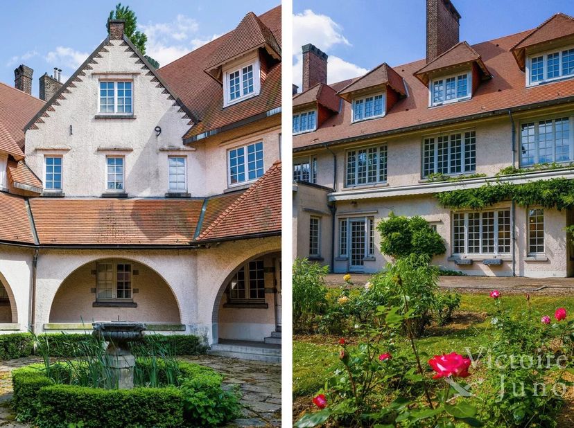 Victoire Properties stelt u in exclusiviteit deze uitzonderlijke eigendom voor: een prachtige, te renoveren woning gelegen op een terrein van 6000 m²