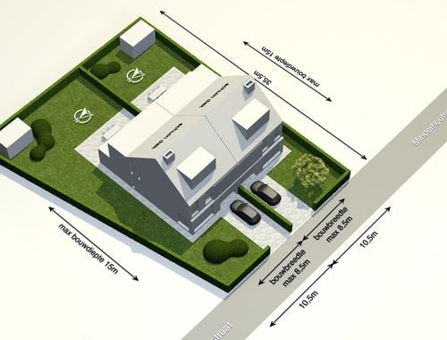                                         Bouwgrond te koop in Minderhout, € 475.000
