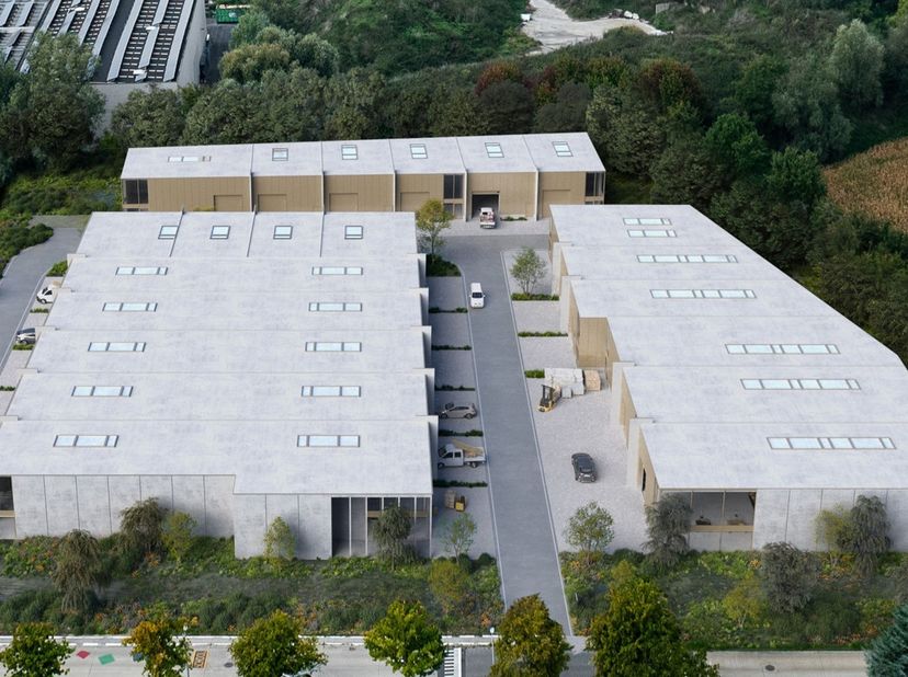 TE KOOP Nieuwbouw KMO-project STEEN bereikbaar via de op- en afritten van de E17.<br />
<br />
Oppervlaktes van 144 m² tot 210 m²<br />
<br />
Specifi