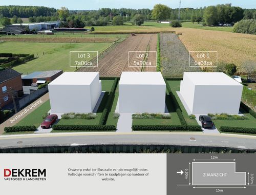                                         Terrain à bâtir à vendre à Werchter, € 235.000
