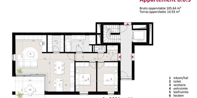 Appartement te koop in Bert Leysenlaan 21, 2490 Balen