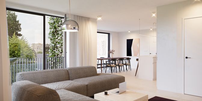 Appartement te koop in Avenue Jean Sebastien Bach bus A102, 1083 Ganshoren