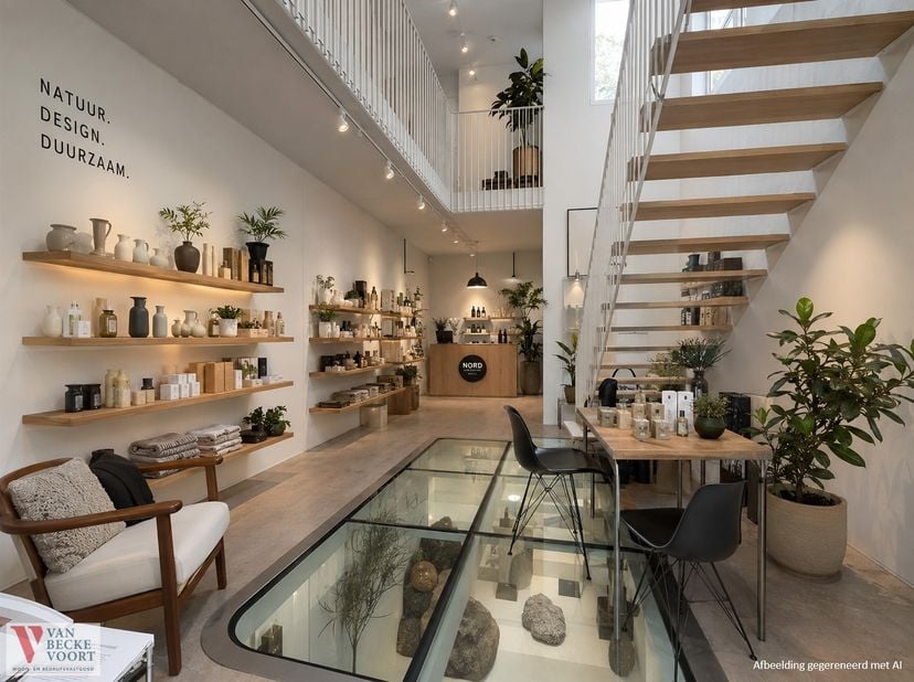 Standingvol handelsgelijkvloers op sfeervolle ligging in de James Ensorgalerij Oostende - hippe centrumlocatie in de authentieke overdekte winkelgaler