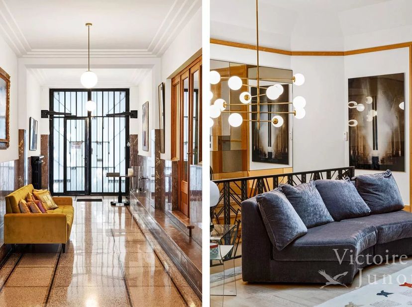 Victoire - Junot stelt u een uitzonderlijk herenhuis voor, gebouwd in 1926 en volledig heringericht in 2018 met een elegante en tijdloze art-decostijl
