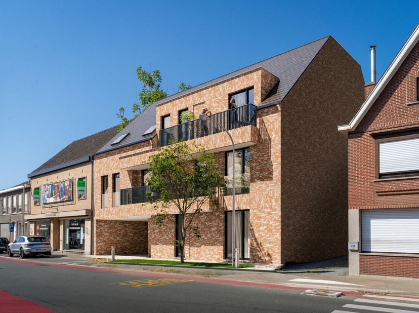 Te koop: exclusieve nieuwbouwresidentie met 5 appartementen in het centrum van Sleidinge<br />
<br />
In het hart van Sleidinge wordt een kleine, excl