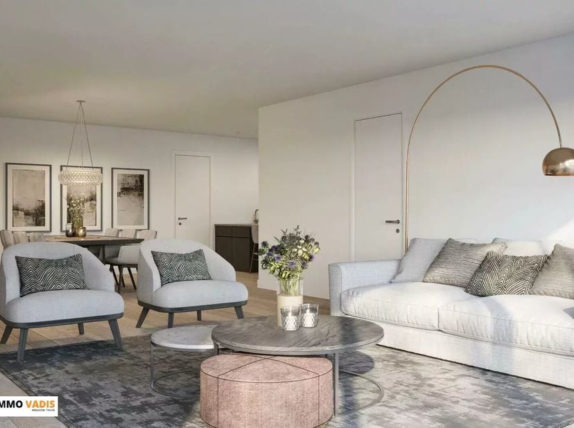 Dit stijlvol nieuwbouwproject met vijf energiezuinige BEN-appartementen met terras ligt in de Baversstraat 12 in Tongeren-Borgloon.<br />
De residenti