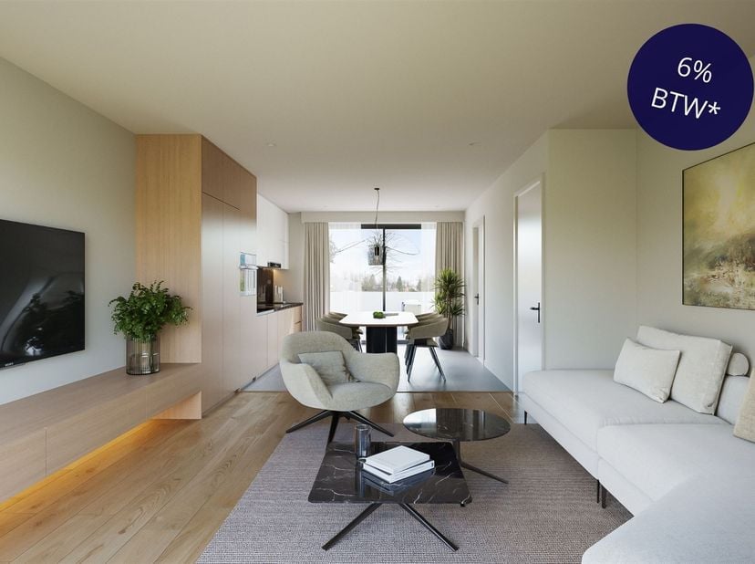 Appartement triplex unique de construction récente avec une belle terrasse et un garage au cœur de la région rurale de Duffel-West.<br />
<br />
Ce