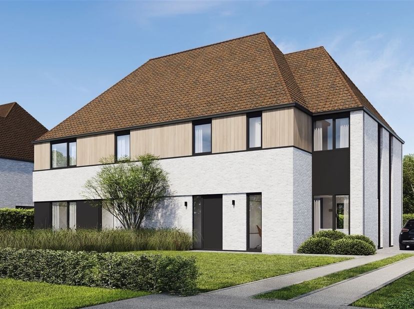 Halfopen bebouwing met karaktervolle architectuur en zicht op uitgestrekte velden <br />
Omgeving<br />
Gelegen in Alken, een rustige en groene gemeen