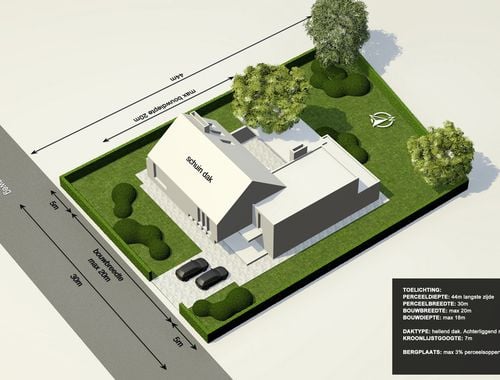                                         Grond te koop in Brasschaat, € 595.000
