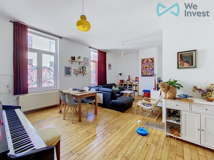 Rue Zeecrabbe - Appartement 1 chambre<br />
Nous vous proposons cet appartement composé d'un hall d'entrée, d'un salon, d'une cuisine semi-équipée (fr