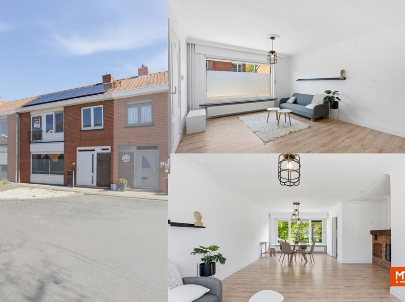 In een rustige wijk, op het einde van een doodlopende straat, bevindt zich deze energiezuinige woning. Het pand werd gebouwd in 1977&amp;nbsp;en onderging