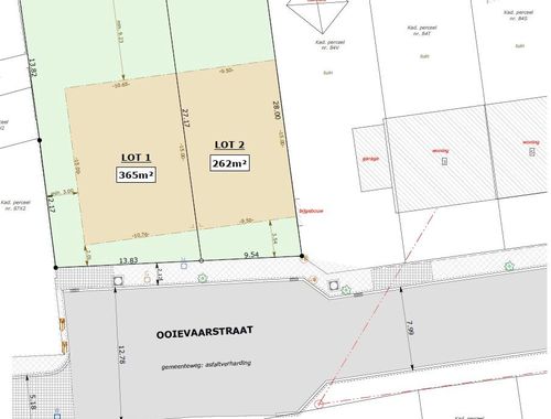                                         Terrain à bâtir à vendre à Eernegem, € 110.000

