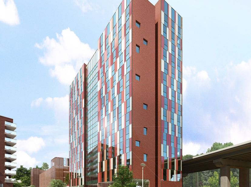 Louvain  Chambre détudiant à vendre à la Vaartkom (SWO) Située dans la Résidence Waterview, au cur de Louvain et le long de la Vaartkom, cette chambre