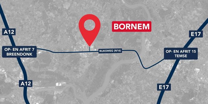 Bien professionnel à louer à Industrieweg 3, 2880 Bornem