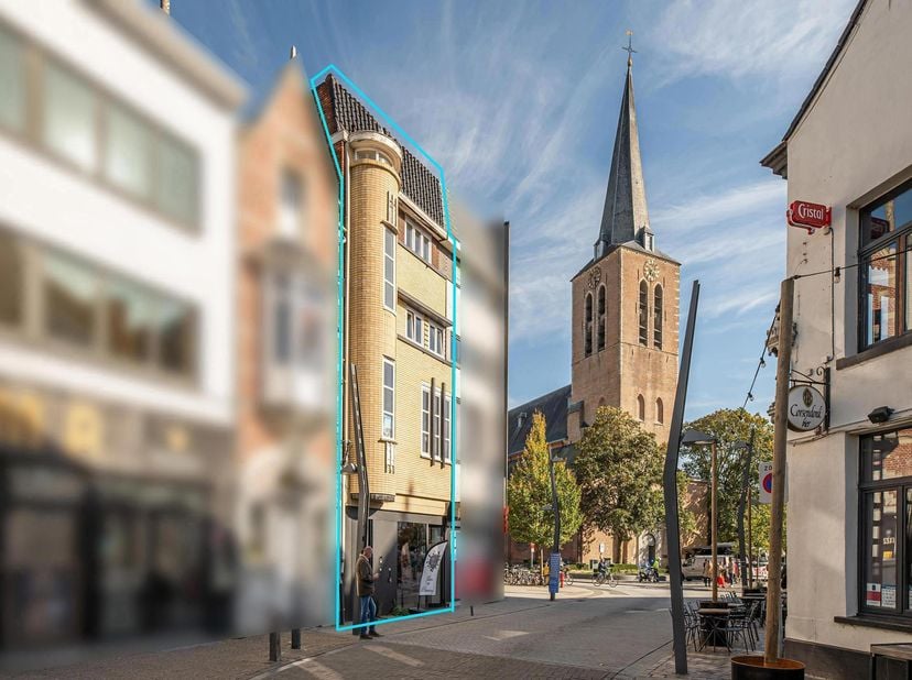 Prachtig gerenoveerd opbrengsteigendom bestaande uit een bovenliggende triplex appartement (circa 110m&amp;sup2;) met 3 slaapkamers, en een&amp;nbsp;gelijkvlo