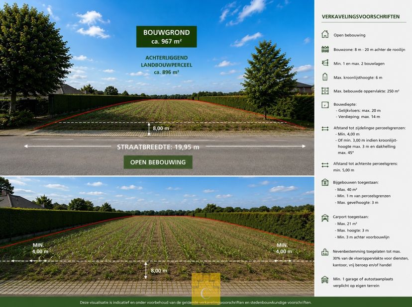 Terrain à vendre
                    à 8800 Roeselare