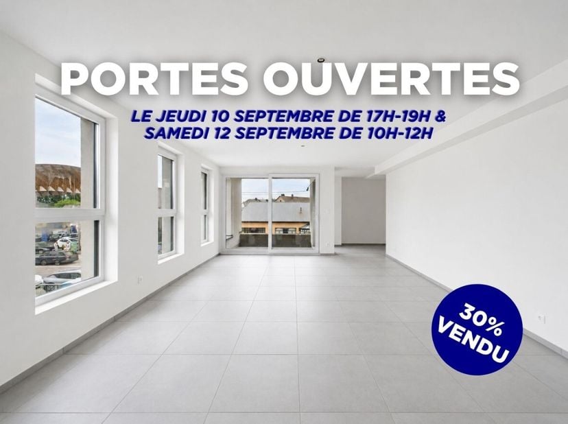 Kom dit appartement bezichtigen tijdens onze opendeurdagen op 10 september van 17.00 tot 19.00 uur en op 12 september van 10.00 tot 12.00 uur!ERA B-LU