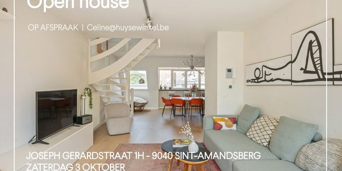 Appartement te koop in Joseph Gérardstraat 1 bus H, 9040 Sint-Amandsberg