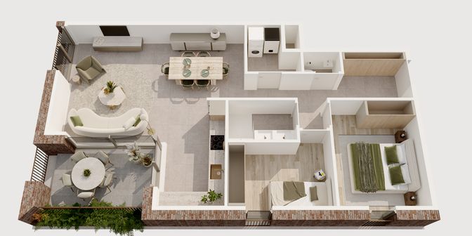 Appartement te koop in Tolhuisstraat 19 bus A3.3, 2627 Schelle