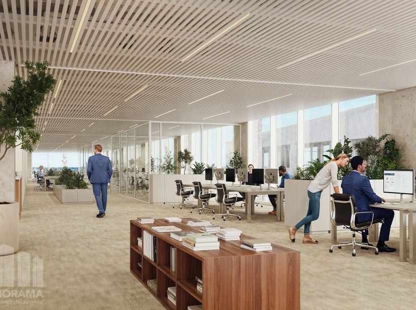 Uitstekend gelegen kantoorruimte te huur van 769&amp;nbsp;m², op slechts 1 km van de R0 en met een directe verbinding via de op- en afrit Machelen-Woluwel