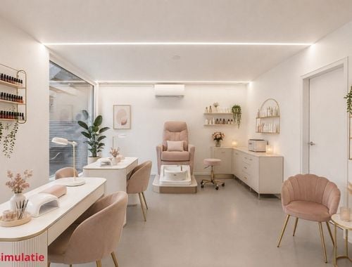                                         Bien commercial avec habitation à vendre à Desselgem, € 435.000
