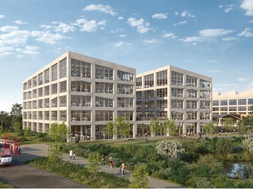 Bureaux indépendants bénéficiant d'une situation exceptionnelle, avec des surfaces allant de 1.457&amp;nbsp;m² à 8.456&amp;nbsp;m² à louer, à seulement 1 km d