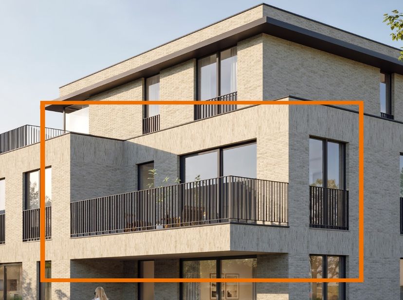 Ontdek dit stijlvolle nieuwbouwappartement met 2 slaapkamers in het groene woonproject Beigemveld in Grimbergen. Met een bewoonbare oppervlakte van 92