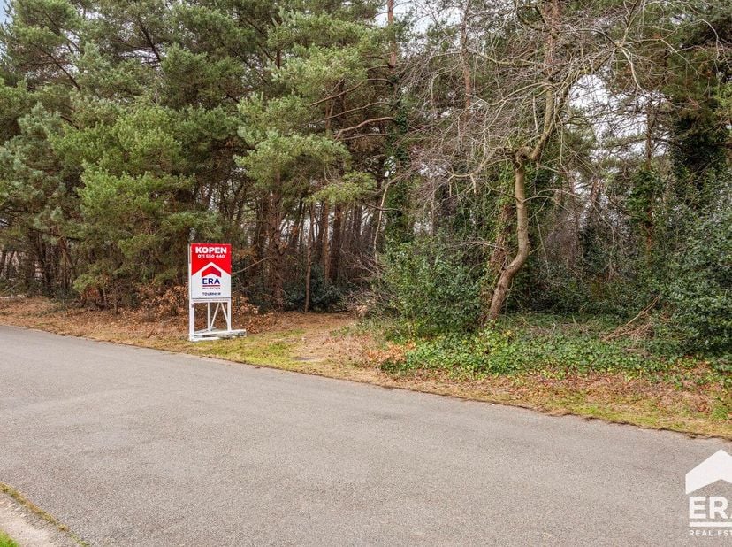 Bestemd voor open bebouwing. Gelegen met 20 meter aan de straat op steenworp van de Nederlandse grens.