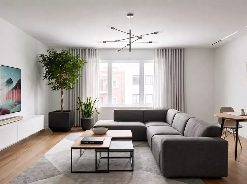 Mooi appartement van ca. 116 m² op de 1e verdieping van 6. Het bestaat uit een inkomhal (13,5 m²), een aparte ingerichte keuken, een balkon, een woon-