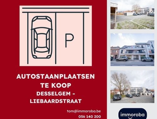                                         Place de stationnement à vendre à Desselgem, € 14.900
