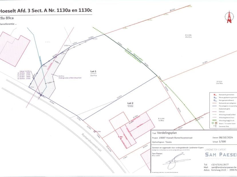 Terrain à vendre
                    à 3730 Romershoven