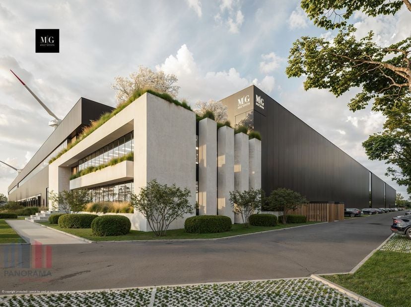Uitstekend gelegen logistiek magazijn van 20.148 m² met mezzanine van 2.196 m² en&amp;nbsp;met 721 m² kantoorruimte te huur.<br />
Het modern magazijn met