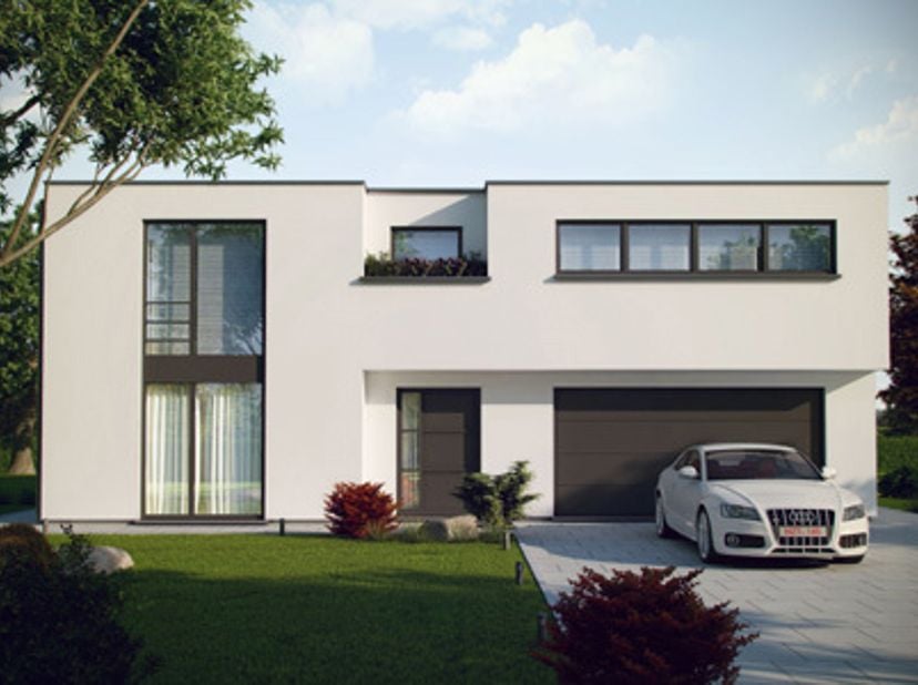 Découvrez ce projet de VILLA 4 FAÇADES PEB A+ - CONSTRUCTION 100% TRADITIONNELLE finition clé-sur-porte. Avec son architecture soignée et ses performa