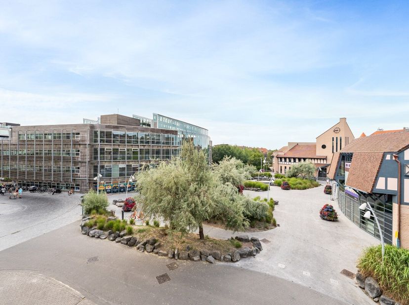 Stijlvol appartement in het centrum van Koksijde met open zicht en zongerichte ligging. Dit prachtig gerenoveerd appartement combineert comfort, ruimt