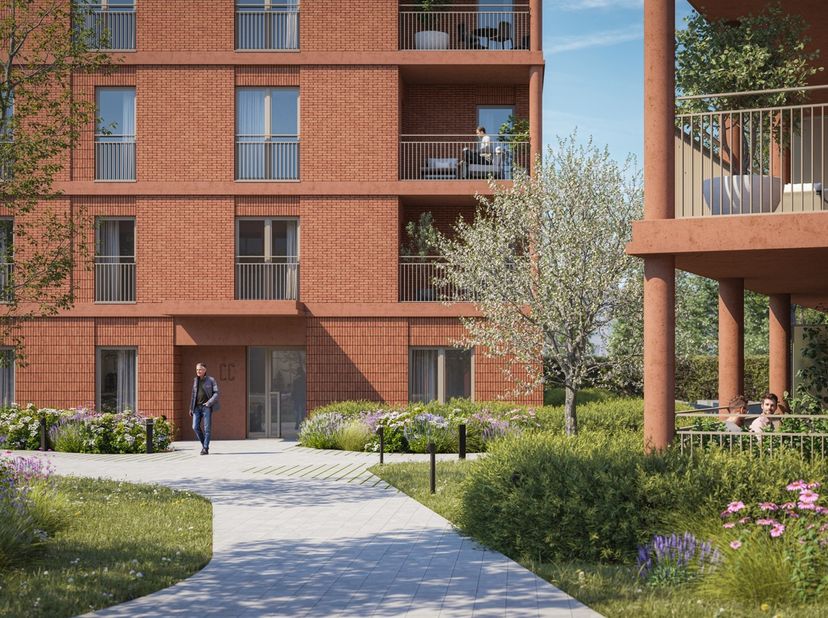 WAUWW, op de voormalige site van bouwhandel Van Wauwe, is een bruisend woonproject aan de Oude Bosuilbaan met een uitstekende verbinding naar winkels,