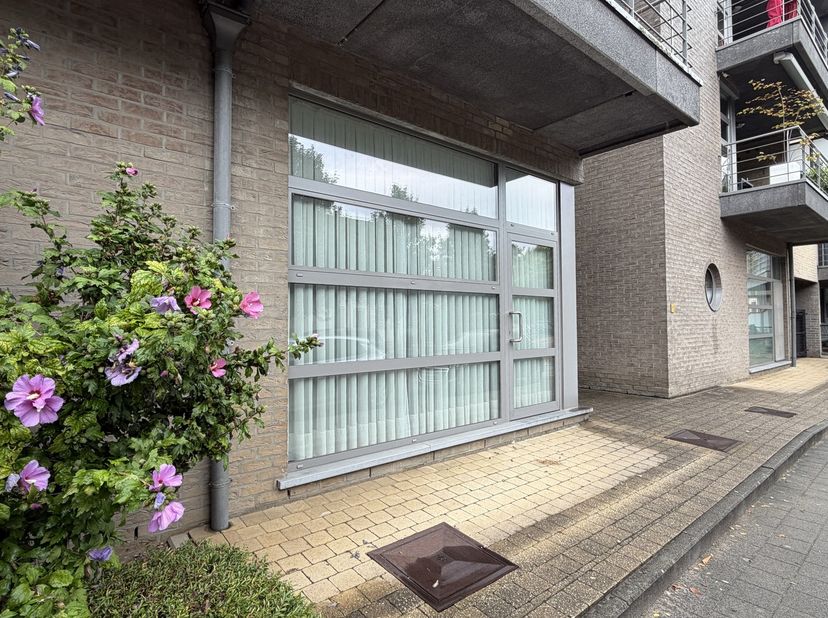 Op de Dijkbeemdenweg in Zonhoven bevindt zich dit gelijkvloerse appartement van ca. 124 m², voorzien van 2 volwaardige slaapkamers, een privatieve tui
