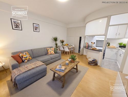                                         Studio avec coin lit à louer à Etterbeek, € 980
