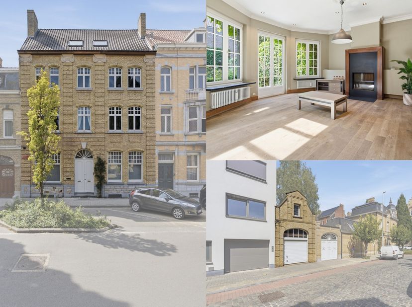 In het centrum van Ieper, op wandelafstand van alle voorzieningen, bevindt zich deze bijzonder ruime herenwoning. De woning beschikt over maar liefst