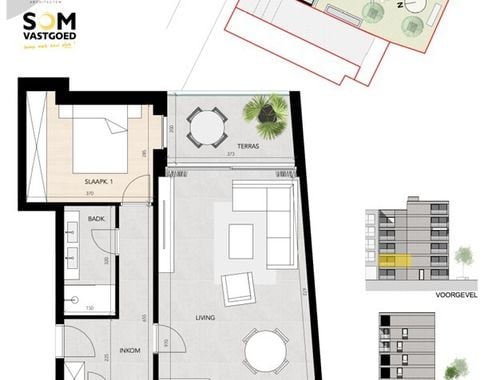                                         Appartement te koop in Mechelen-aan-de-Maas, € 280.000
