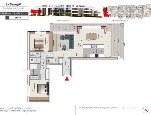                                         Appartement te koop in Ieper, € 378.000
