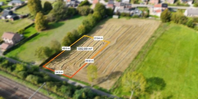 Terrain à vendre à Rue du Chemin de Fer 12, 4690 Wonck