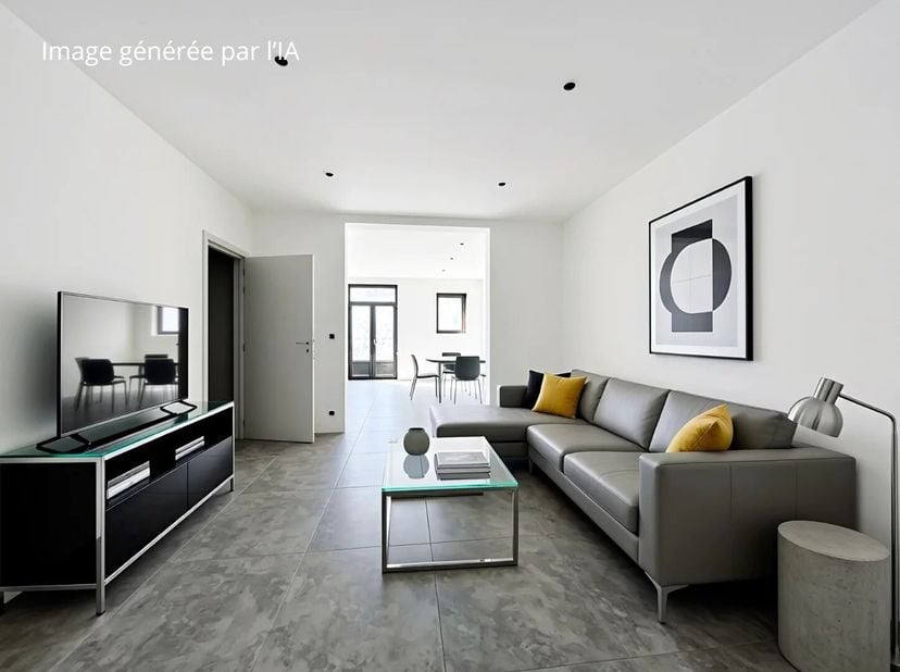 SAINT-GILLES - REF: 87107252 - PRACHTIGE DUPLEX MET TWEE SLAAPKAMERS, TE RENOVEREN!!!<br />
Gelegen op de derde verdieping van een klein appartementen