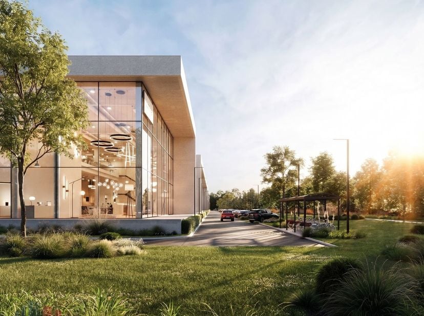 Showroom d’une superficie totale de 754 m² avec une mezzanine de 511 m², situé le long de la célèbre Woluwelaan à Vilvoorde/Machelen. Grâce aux grande