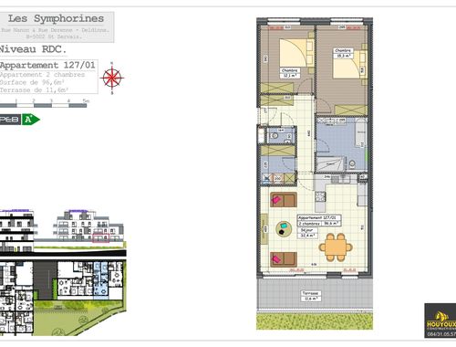                                         Appartement à vendre à Saint-Servais, € 380.000
