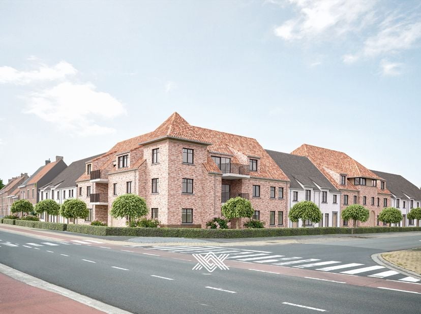 Dit gelijkvloers éénkamerappartement met een oppervlakte van 78 m² is ingedeeld als volgt: een inkomhal met plaats voor een vestiairekast, een lichtri
