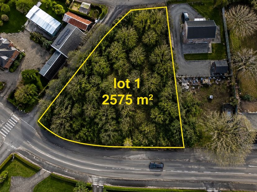 Terrain à vendre à Avenue de la Libération/Rue Hotton 75,
                    4630 Ayeneux