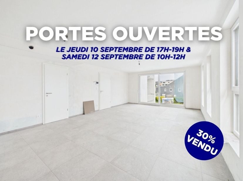 Kom dit appartement bezichtigen tijdens onze opendeurdagen op 10 september van 17.00 tot 19.00 uur en op 12 september van 10.00 tot 12.00 uur!ERA B-LU