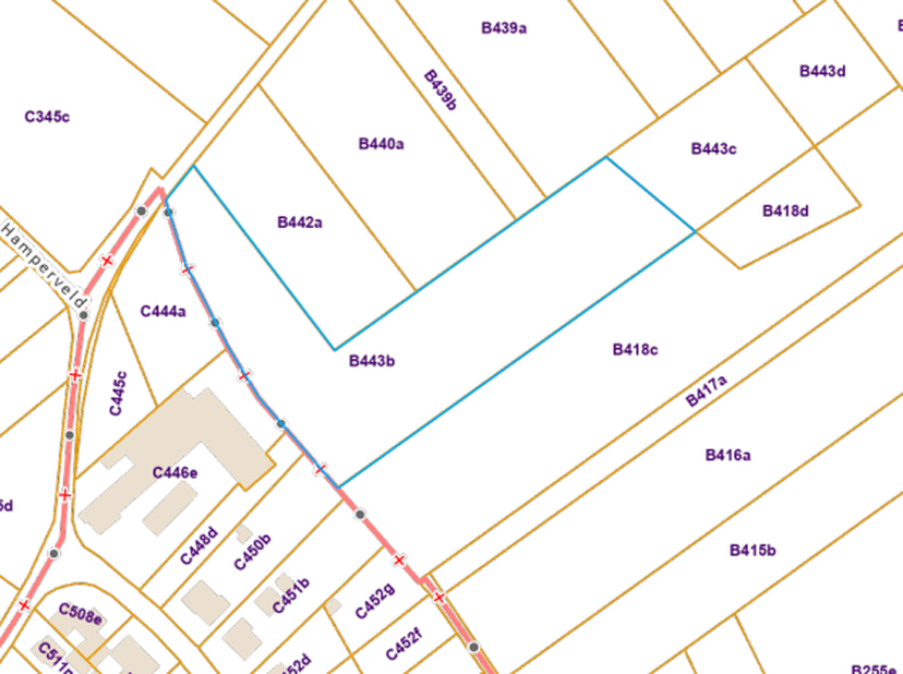 Terrain à vendre à Aen de Rozelare Souw nvt,
                    3740 Grote-Spouwen
